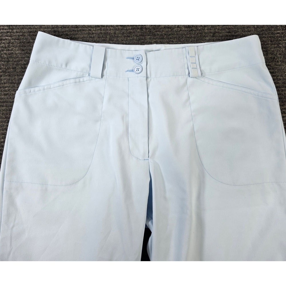 Nike Golf Capri Pants‎ Womens Size 8 Baby Blue Excellent Nike Fit Dry Athletic